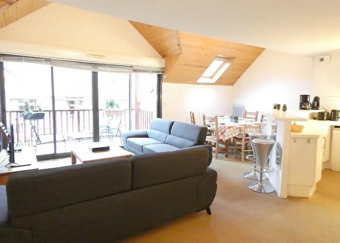 Apartamento Duplex T4 8 Pers, 102m², Saint-lary-soulan, Balcon, Garage, 3 Chambres, 3⭐️, Proche Centre - Fr-1-457-278 Saint-Lary-Soulan
