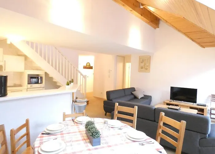 Duplex T4 8 Pers, 102m², Saint-lary-soulan, Balcon, Garage, 3 Chambres, 3⭐️, Proche Centre - Fr-1-457-278 *